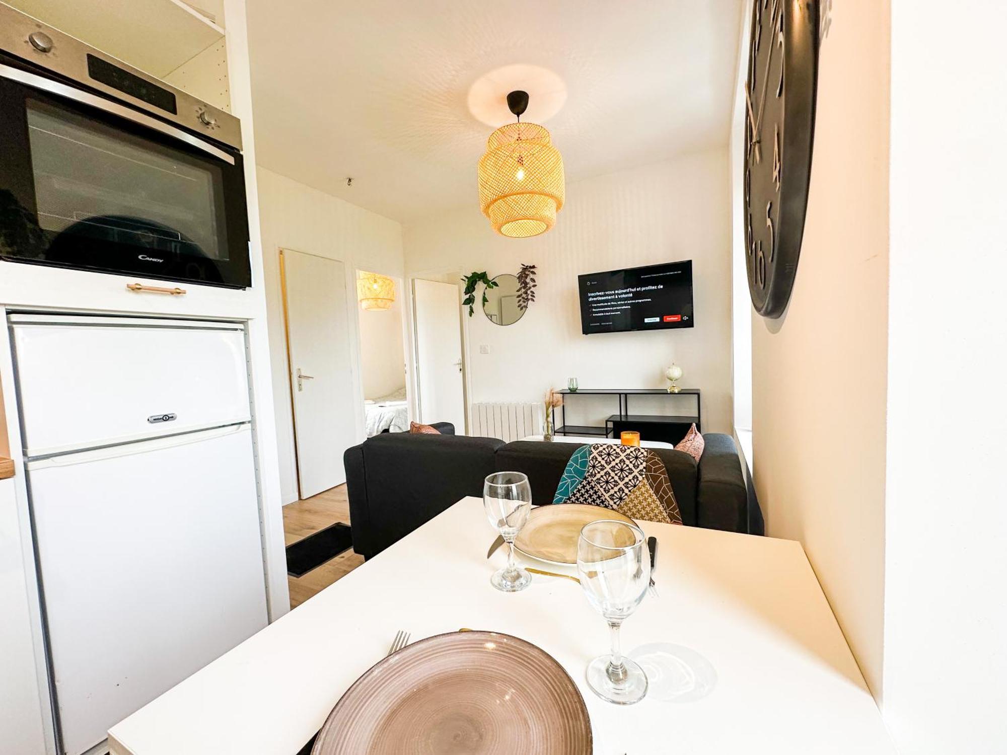 New: Agreable & Lumineux *Gare* Leilighet Guingamp Eksteriør bilde